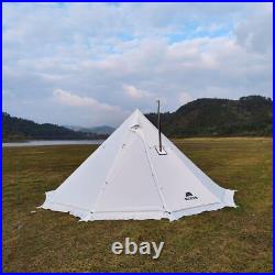 5M Oversized Tent with Chimney Hole with Snow Skirt Outdoor Camping Tent Shelter
