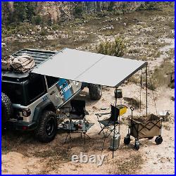 5.2x 8.2ft Car Awning Camping Car Side Tent Waterproof Shed For Camping Hiking