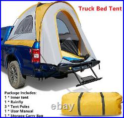5.5' 5.8' Truck Bed Tent Pickup Tent Waterproof Outdoor Camping+Car door step