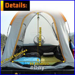 5.5' 5.8' Truck Bed Tent Pickup Tent Waterproof Outdoor Camping for 2 Person