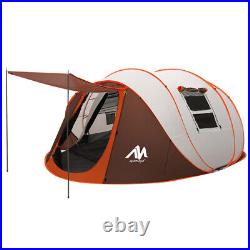5-6 Person Pop Up Camping Tent Instant Waterproof Dome Family Large Canopy Beach