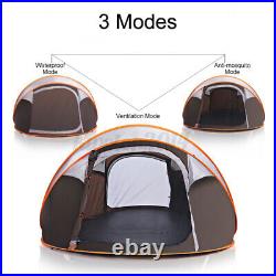 5-8Person Quick-open Tent Outdoor Camping Tent Camping Rainproof Boat Account