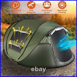 5-8 People Camping Hiking Tent Waterproof Automatic Outdoor Instant Pop Up Tent