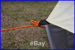 5m Camping Bell Tent ZIG 400-Ultimate Orange colour water proof & Carry case New