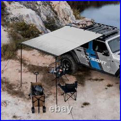 6.6'-9.8' Car Side Awning Rooftop Pull Out Tent Shelter Vehicle Shades NOVSIGHT
