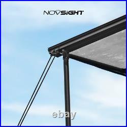 6.6x6.6ft Vehicle Awning Rooftop Pullout UPF50+ Side Awning for Jeep/SUV/Truck
