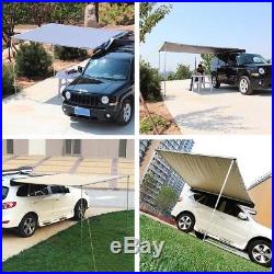 6.6x8.2ft Car Side Awning Rooftop Tent Sun Shade SUV Outdoor Camping Travel Sand