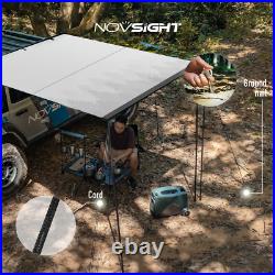6.6x9.8ft Car Overlanding Awning Pull-Out Vehicle Shades UV Side Awning Shelter 6.6x9.8ft Car Overlanding Awning Pull-Out Vehicle Shades UV Side Awning Shelter