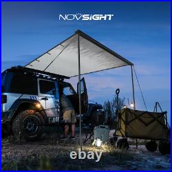 6.6x9.8ft Car Overlanding Awning Pull-Out Vehicle Shades UV Side Awning Shelter 6.6x9.8ft Car Overlanding Awning Pull-Out Vehicle Shades UV Side Awning Shelter