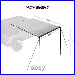 6.6x9.8ft Car Overlanding Awning Pull-Out Vehicle Shades UV Side Awning Shelter 6.6x9.8ft Car Overlanding Awning Pull-Out Vehicle Shades UV Side Awning Shelter