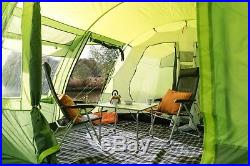 6 Berth Tent Family Camping Group Camping 6 Six Person OLPRO Malvern (Green)