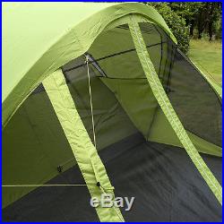 6 Person 2 Room Waterproof Camping Tent Double Layer Family Outdoor Hiking WithBag