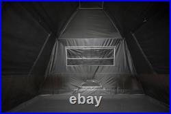 6 Person Dark Rest Cabin Tent 10 x 9 Portable Shelter Outdoor Camping Gray New