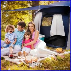 6 Person Family Camping Hiking Dome Tent Bestway Navy and Grey