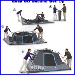 6 Person Instant Cabin Tent Easy Setup Dark Rest Technology Outdoor Camping New 6 Person Instant Cabin Tent Easy Setup Dark Rest Technology Outdoor Camping New