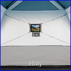 6-Person Instant Cabin Tent with LED Light Outdoor Shelter Camping Tent NEW
