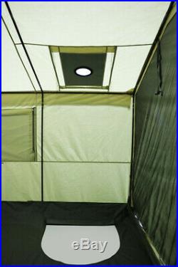 6 Person Ozark Trail 12x10 Wall Tent North Fork Outfitter with Stove Jack New