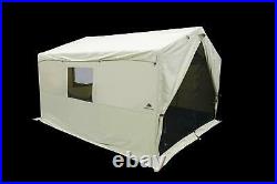 6 Person Wall Tent 12x10 Ozark Trail North Fork Outfitter Stove Jack PVC Floor