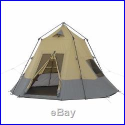 7 Person Teepee Family Tent Ozark Trail 12' x 12' Camping Hiking Outdoor Camp