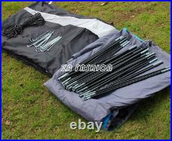8-10 Person Waterproof Portable Tent Outdoor Travel Camping Double Layer Shelter