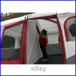 8-12 Person Instant Large Outdoor Camping Tent Family Dome Camp Shelter 2 Room