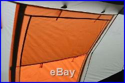 8 Berth Tent Family Camping Eight Man Tent OLPRO Wichenford 3.0 Grey & Orange