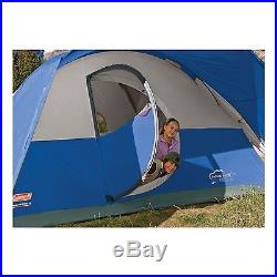 8 People Tent Blue Camping Outdoor Camp Person Room Family Waterproof Portable
