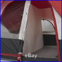 8-Person 2 Rooms Outdoor Tent Camping Family Cabin Shelter Hiking Mud Mat Large