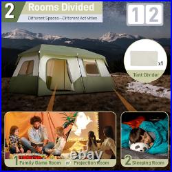 8 Person Family Camping Hiking Tent Folding 5-8 Person Setup in 60 Seconds