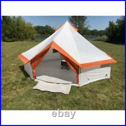 8 Person Family Yurt Tent, Orange