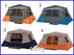 8 Person Instant Waterproof Cabin Tent Family Camping Outdoor Hiking Hunting New