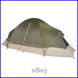 8 Person Ozark Trail Instant Cabin 2 Room Family Dome Tent Camping Outdoor Green