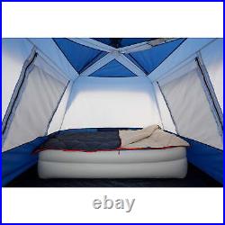 8' x 7' 4-Person Instant Cabin Tent with LED Lighted Hub, 19 lbs