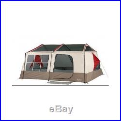 9 Person Tent 2 Room Family Camping Cabin Large Outdoor Waterproof Shelter 14x14