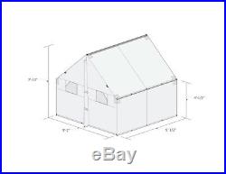 9' x 9' Canvas Wall Tent