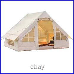AISUNSS Outdoor Inflatable Tent, 9.8'x6.8'ft Glamping Tents, for 3-4 People Peopl