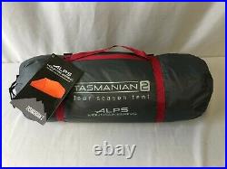 ALPS Mountaineering Tasmanian 2 Person Backpacking Tent Orange/Gray