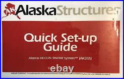 Alaska Structures Medic Military Tent 20'W x 58L x 10'H Excellent Cond Complete