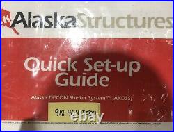 Alaska Structures Medic Military Tent 20'W x 58L x 10'H Excellent Cond Complete