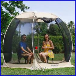 Alvantor 10'x10' Pop Up Screen House Instant Canopy Gazebo Outdoor Camping Easy
