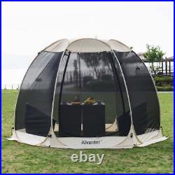 Alvantor 10'x10' Pop Up Screen House Instant Canopy Gazebo Outdoor Camping Easy