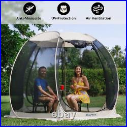 Alvantor Pop Up Screen House Outdoor Canopy Gazebo Screen Shelter Instant