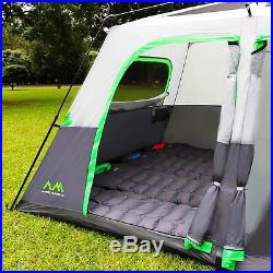 Arctic Monsoon 8 Person 2 Room Instant Tent Green/Grey