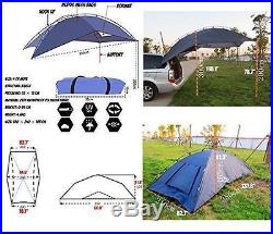 Awning Rooftop SUV Shelter Truck Car Tent Trailer Camper Outdoor Camping Canopy
