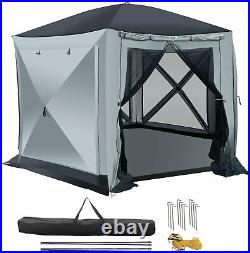 AxplorOutdoor Nomad Rapid Tent (Hexagon/ Granite Grey)