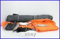 BEYONDHOME Tent 8 Person Setup Family Camping Tent Waterproof Rainfly Orange