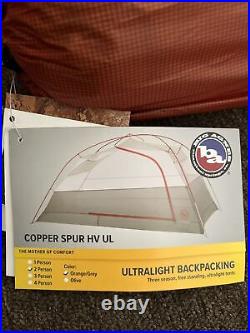BIG AGNES COPPER SPUR HV UL2 2 PERSON 3 SEASON TENT New With Tags