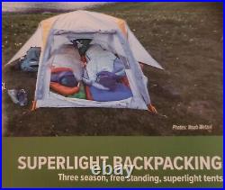 BRAND NEW Big Agnes Salt Creek SL2 Tent + Bonus (2) TheTentLab UL #2 Trowels