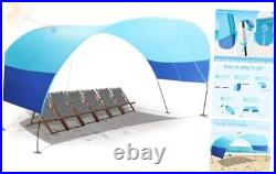 Beach Canopy Sun Shade, Beach Shade Canopy Wind Sail Camping Sun Shelter