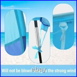 Beach Canopy Sun Shade, Beach Shade Canopy Wind Sail Camping Sun Shelter